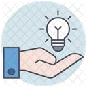 Business Idea Bulb Icon