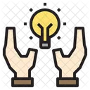 Knowledge Idea Hand Icon