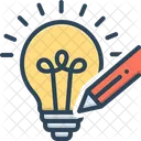 Idea Creation Sketch Icon