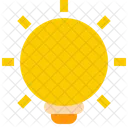 Idea Lamp Bulb Icon