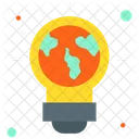 Idea Innovation Globe Icon