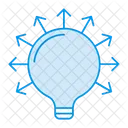 Idea Lamp Bright Icon