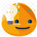 Idea Emoji Face Icon