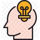 Idea Head Lamp Icon