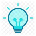 Idea Light Bulb Solution Icon