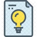 Idea File Creativity Icon