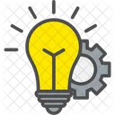Idea Brainstorm Bulb Icon