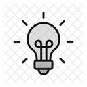 Idea Mentoring And Training Bulb Icon