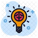 Idea Creative Lamp Icon