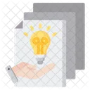 Idea Paper Concept Icon