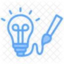 Idea Brush Creative Icon