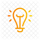 Idea Lamp Bulb Icon