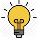 Idea Brainstorm Bulb Icon