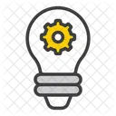 Creative Bulb Business Icon