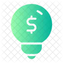 Idea Money Solution Icon