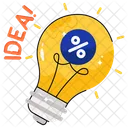 Creative Lamp Electricity Icon