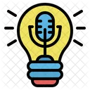 Idea Podcast Bulb Icon