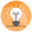 Idea Bulb Brightness Icon