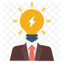 Idea Bulb Business Icon