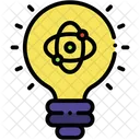 Idea Bulb Science Icon