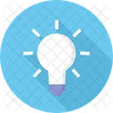 Idea Brain Bulb Icon