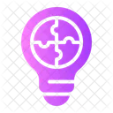 Idea Lightbulb Business And Finance Icon