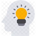 Head Lamp Idea Icon