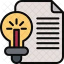 Idea and Paper  Icon