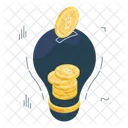 Idea De Bitcoin Idea De Criptomoneda Idea De Criptomoneda Icono