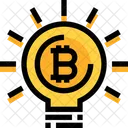 Idea de bitcoin  Icono