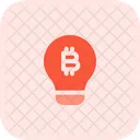 Idea de bitcoin  Icono