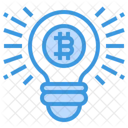 Idea de bitcoin  Icono