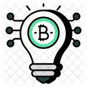 Idea De Bitcoin Idea De Criptomoneda Idea De Criptomoneda Icono