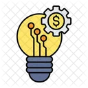 Idea Business Digital Economy Digital Money 아이콘