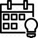 Calendario Fecha Horario Icono