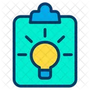 Clipboard Creative Idea Innovative Idea Icon