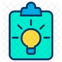 Clipboard Creative Idea Innovative Idea Icon