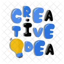 Idea creativa  Icono