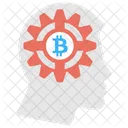 Idea de Bitcoin  Icono