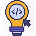 Idea de codificación  Icono