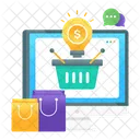 Idea De Compras Compras Creativas Compras En Linea Icono