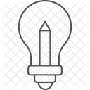 Idea De Dibujo De Borde Fino Icono