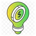 Idea De Dinero Idea Creativa Innovacion Icon