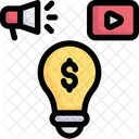 Idea De Dinero Idea Dinero Icono