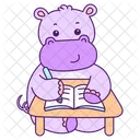 Idea de hipopótamo  Icon