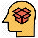 Idea De La Caja Idea De Entrega Paquete Icono