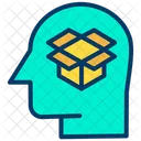 Idea De La Caja Idea De Entrega Paquete Icono