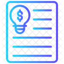 Idea De Negocio Icono