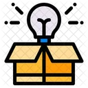 Idea De Paquete Paquete Caja Icono