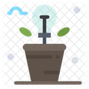 Idea De Plantacion Maceta Planta Icon